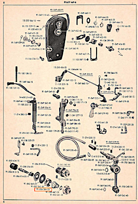 91-006 584-05 Пружина. Для Pfaff 469. 91-006 584-05 Пружина. Для Pfaff 469.